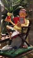 Decor Retire man book