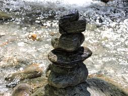 Stones Stack Balance