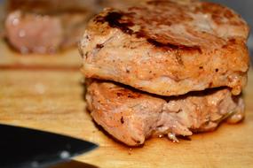 pork meat cutlet