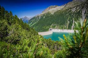 Schlegeis Reservoir Ginzling