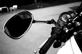 Motor Cycle Bike Staring Wheel