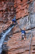 Rock Climbing Precarious
