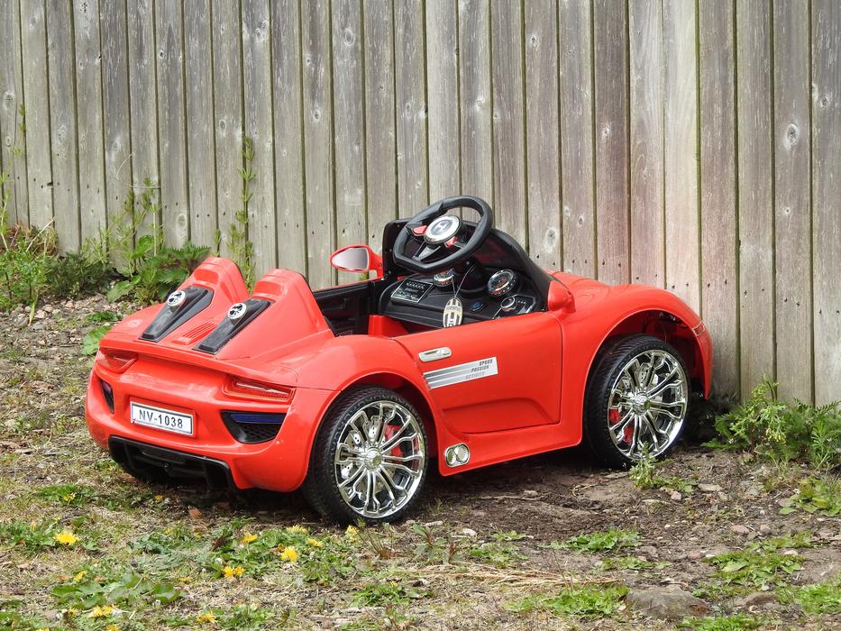 Toy Car Parked Juventus Red