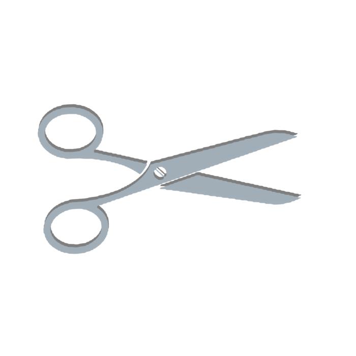 scissor symbol vector clipart