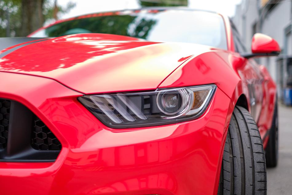 Mustang Gt Red