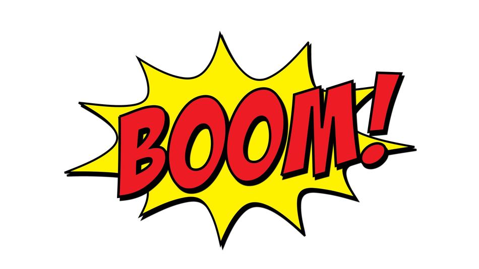 comic blast blast effect