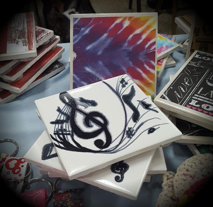 Music Coasters crafts