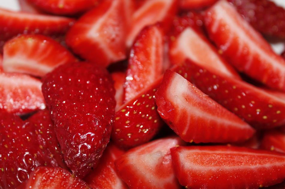 Delicious sweet strawberries in a bowl