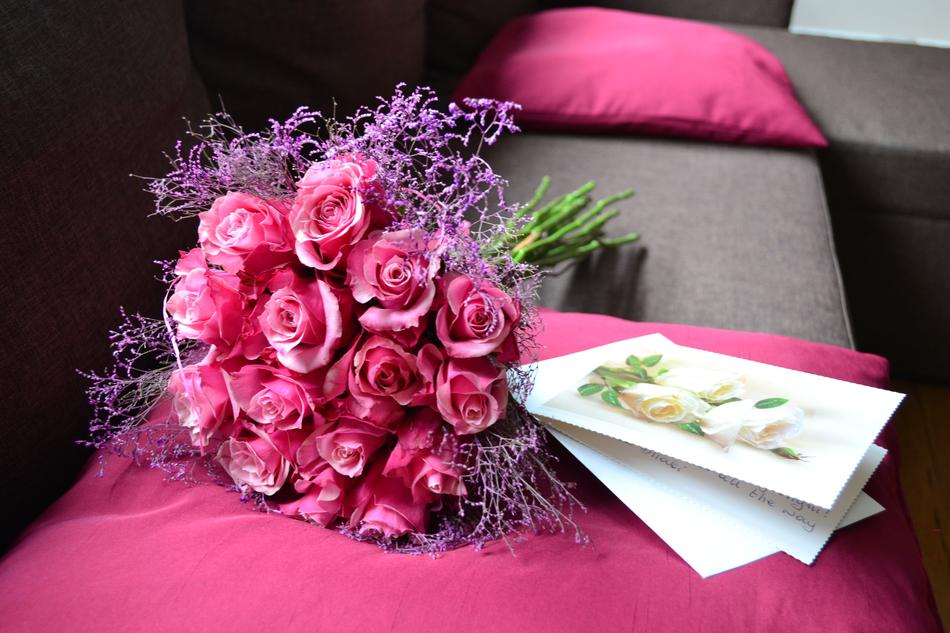 Bouquet Roses Pink