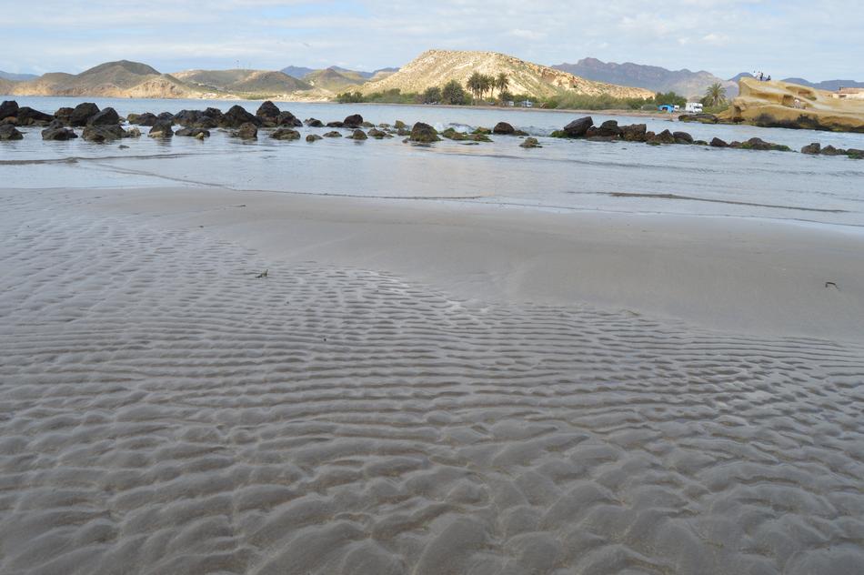 Texture Sand water