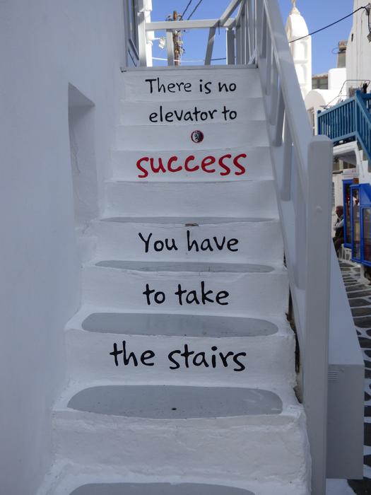 Stairs Inspiration Success
