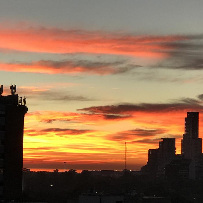 Sunrise Yellow Sky