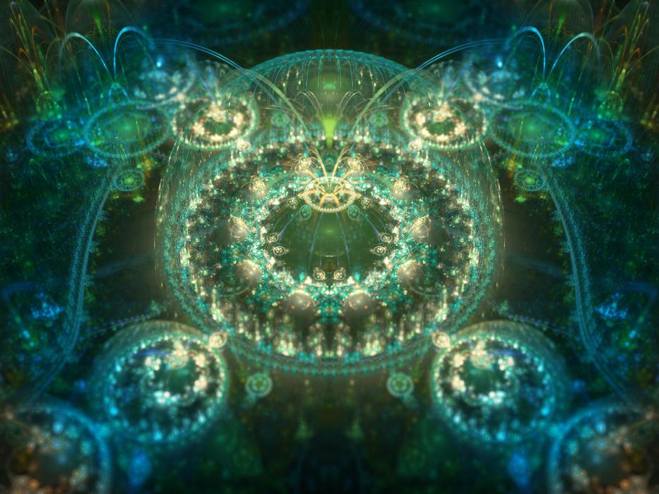 abstract digital art fractal