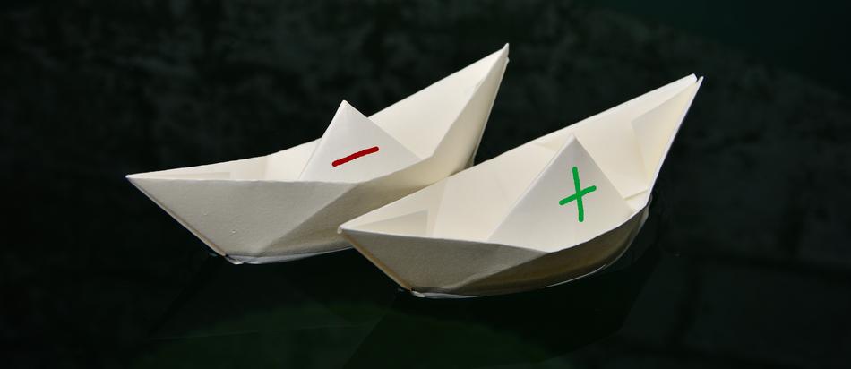 Paper Boat Folded Plus