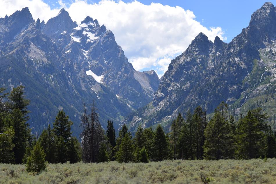 Tetons Mountain Peaks