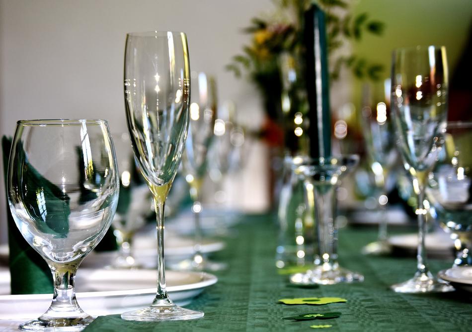 Gedeckter Table Board Tableware