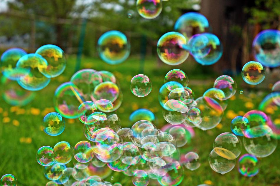Spring Soap Bubble Meadow