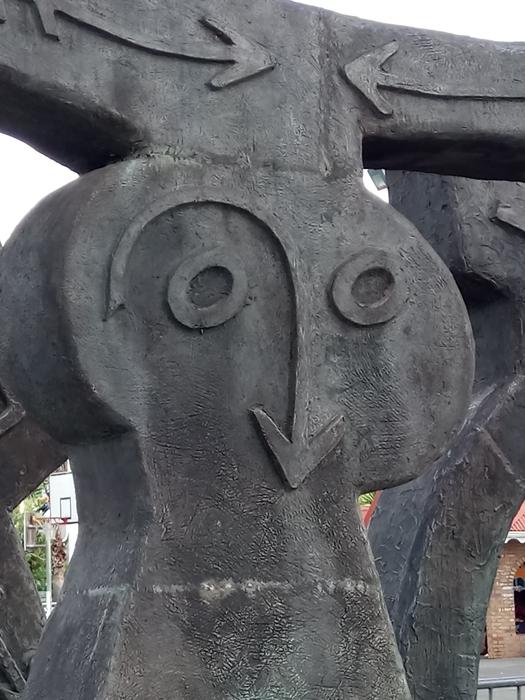 Statue Grey Schoelcher