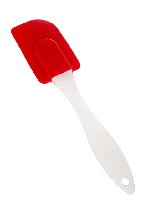 red shoulder blade on a white background