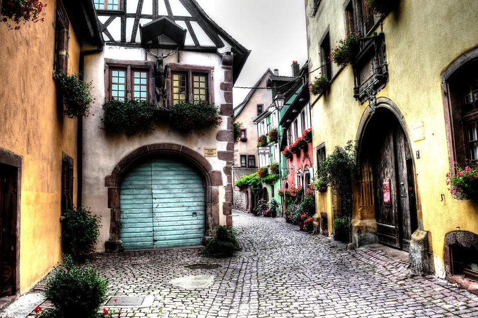 Half-Timbered House Timber-Framed