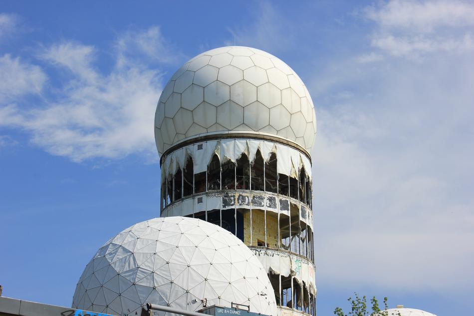 Teufelsberg Radar Station view
