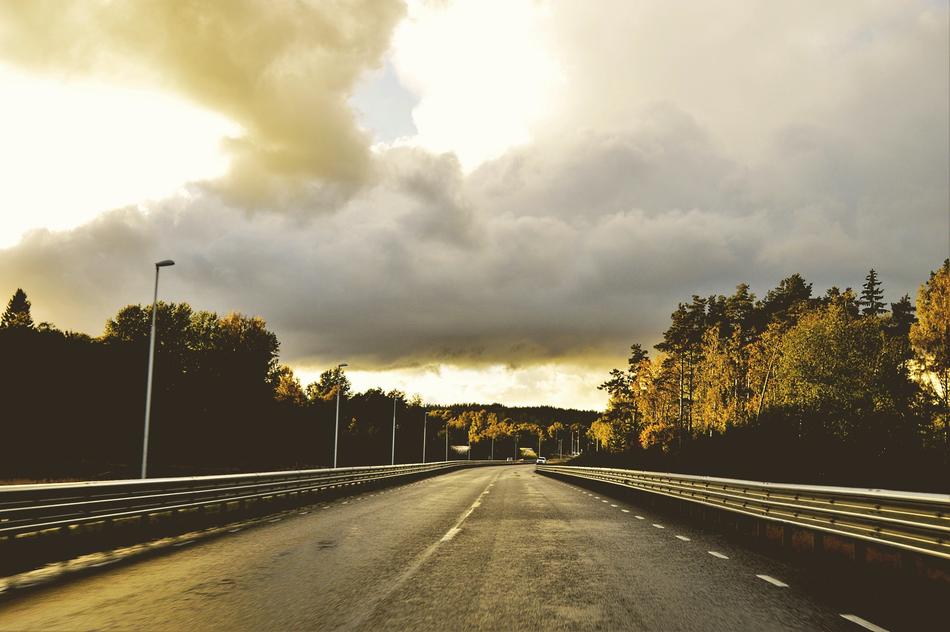 Road Sweden Cloud