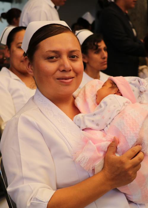 nurse with baby