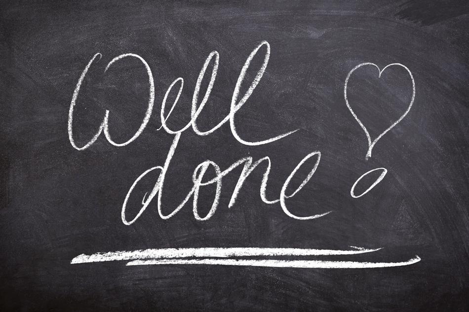 board positive well done