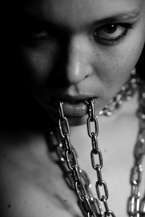 Woman Model Fiction Black And