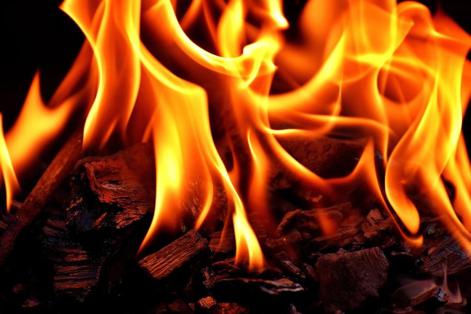 Fire Flame Carbon