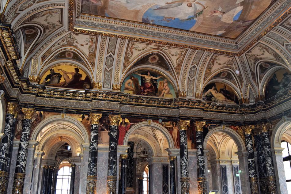 magnificent mosaic in the temple