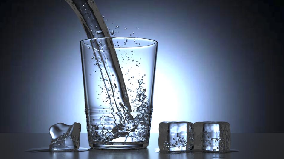 cgi water glass