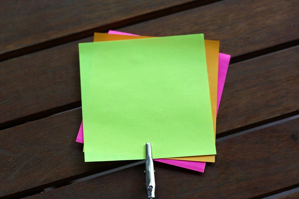 Sticky Notes Blank Note