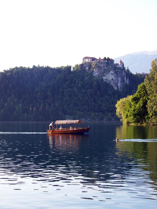 Lake Bled Slovenia Gondola