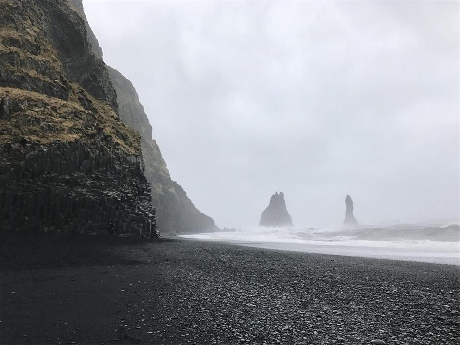 Iceland Black Sand Beach Icelandic