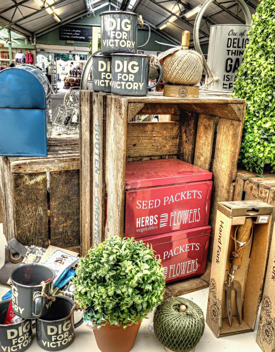 Market Stall Dig For Victory