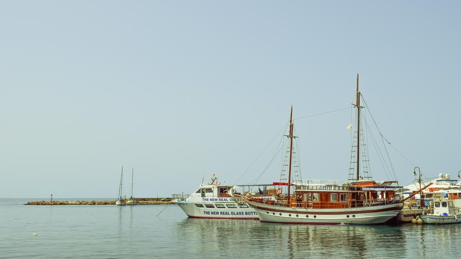 Cyprus Paphos Harbor view