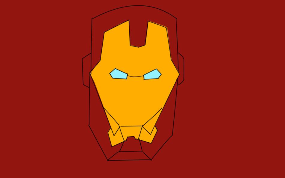 drawing of a superhero for children