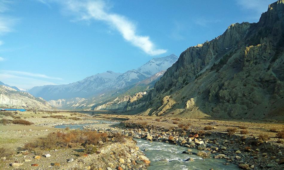 Manang Nepal Landscape