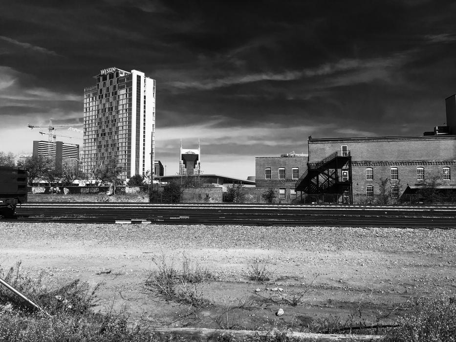 old photo of the city