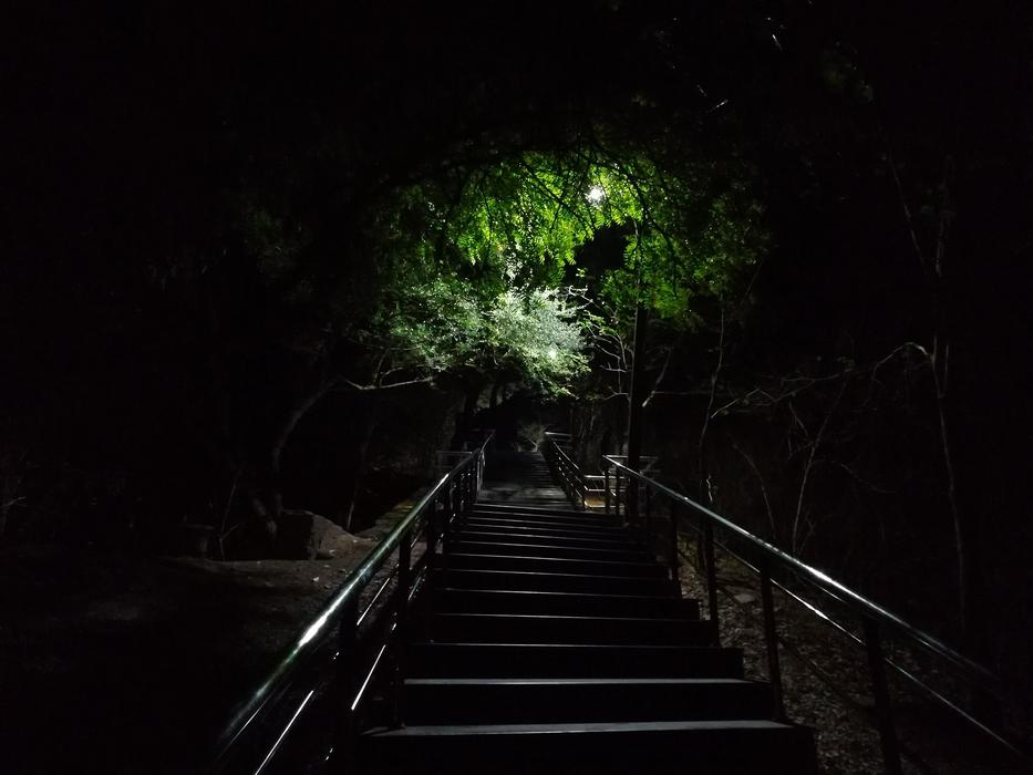 Night Stairs Nightshot