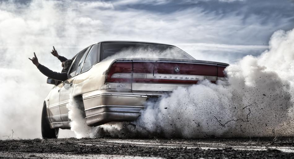 Auto Burnout Smoke