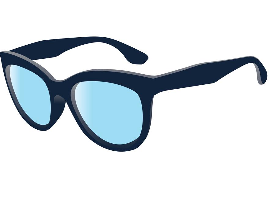 glasses vector frame
