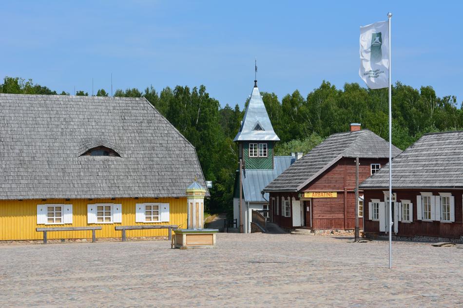 Open Air Museum in small town