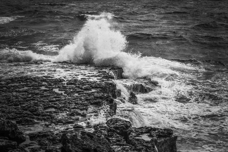 Rocky Coast Waves