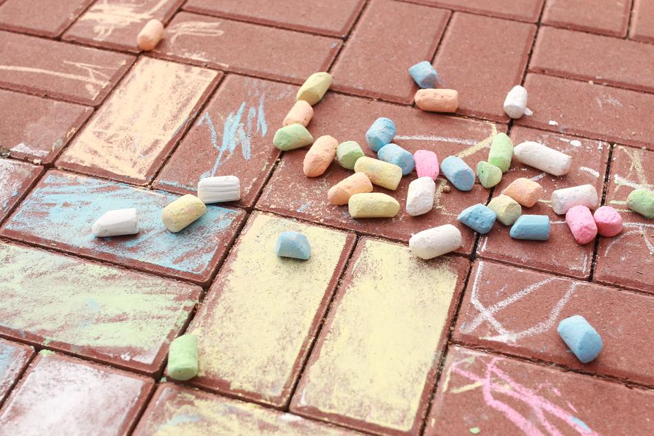 Country Brick A Child'S Drawing