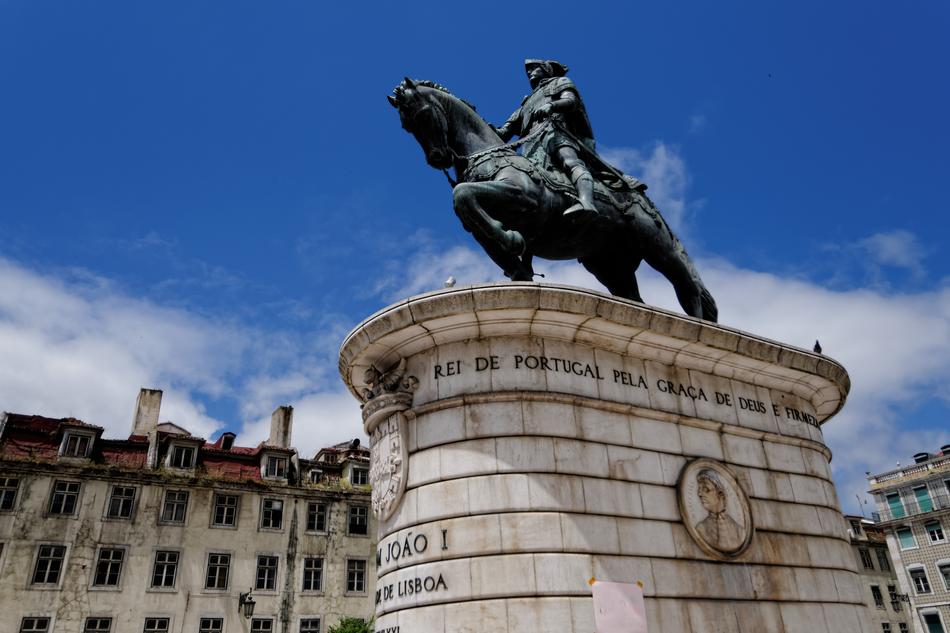 historic sculpture in the center of the city