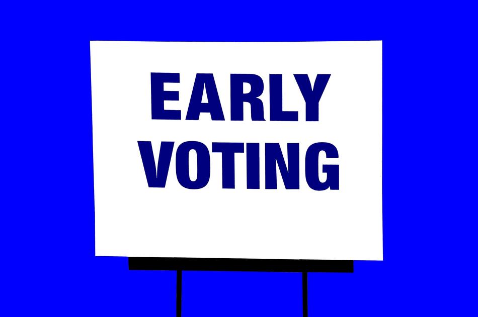 Early Voting Sign