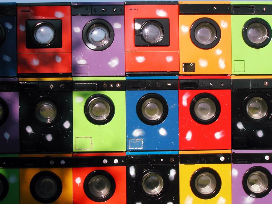 washing machine dryer color