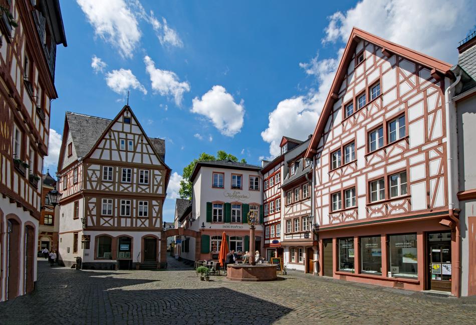 old European houses